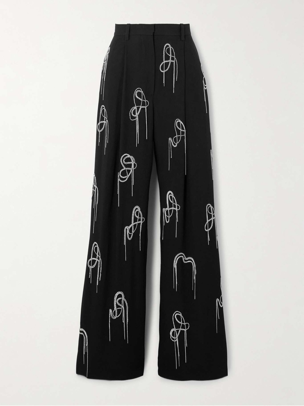 DRIES VAN NOTEN Porter Embroidered Pants